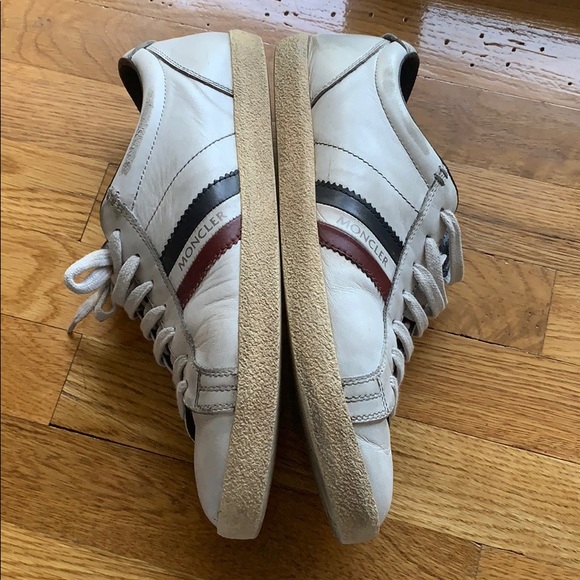 MONCLER DISTRESSED SNEAKERS - Picture 7 of 14